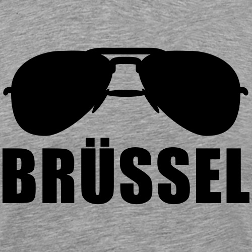 Coole Brüssel Sonnenbrille - Männer Premium T-Shirt