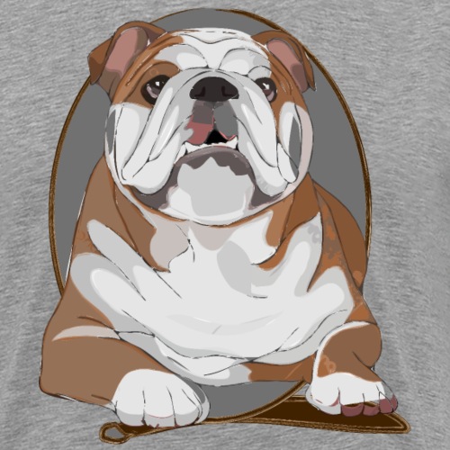 Bulldogge - Männer Premium T-Shirt