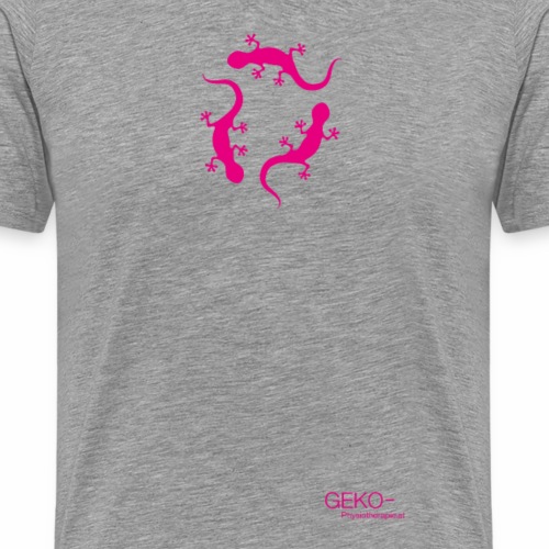 GEKO pink - Männer Premium T-Shirt