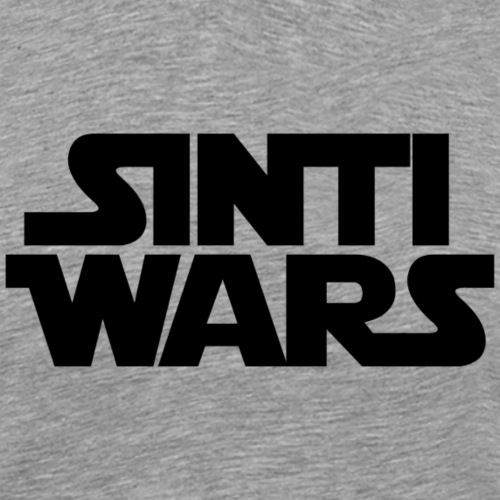 Sinti Wars SW Design Black Letters - Männer Premium T-Shirt