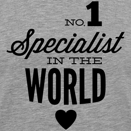 Bester Spezialist der Welt - Männer Premium T-Shirt