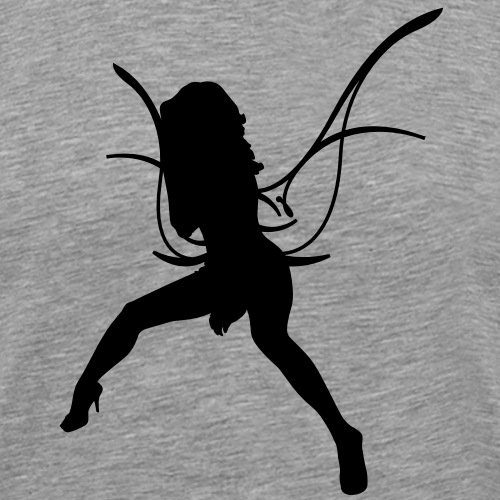 Winged Women, Schmetterling Frau - Männer Premium T-Shirt