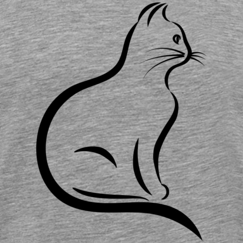 Black Cat - Männer Premium T-Shirt