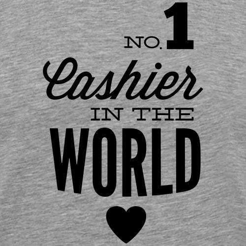 Best cashier of the world - Männer Premium T-Shirt