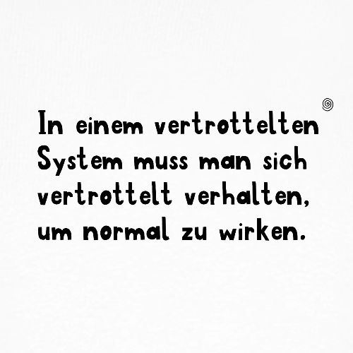 Vertrotteltes System (schwarz) - Männer Premium Bio T-Shirt