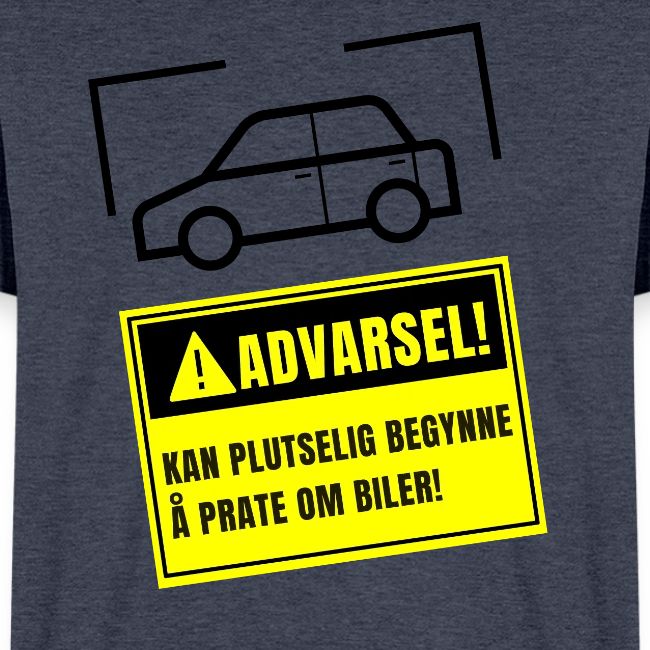 Advarsel - Kan plutselig begynne å prate om biler!