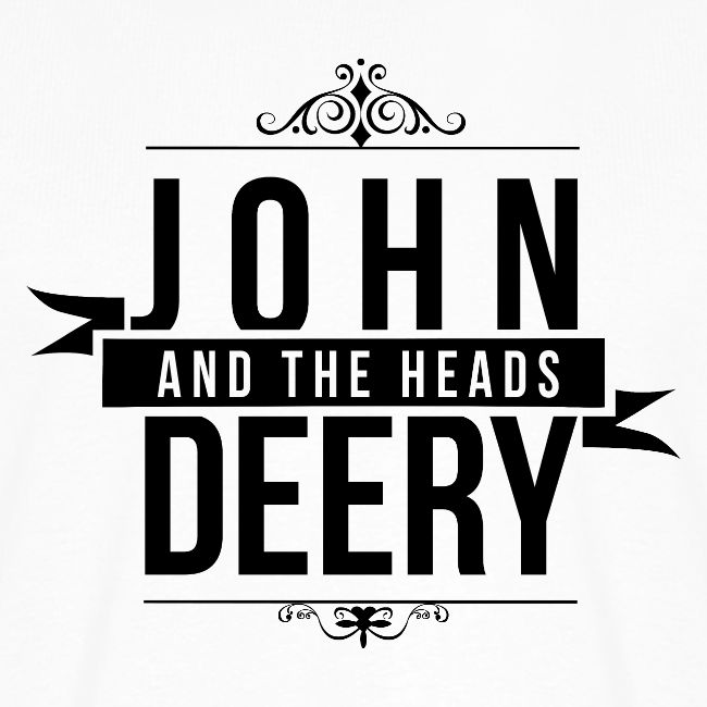 John Deery and The Heads Logo [BLACK]