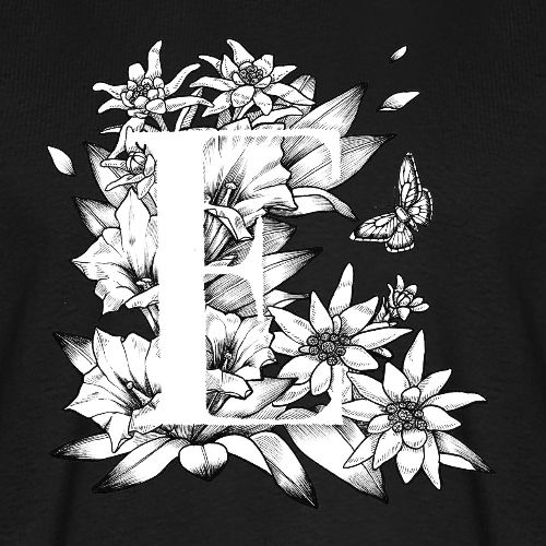 Initiale E - Männer Premium Bio T-Shirt