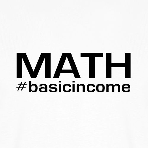 math-black - Mannen Premium Bio T-shirt