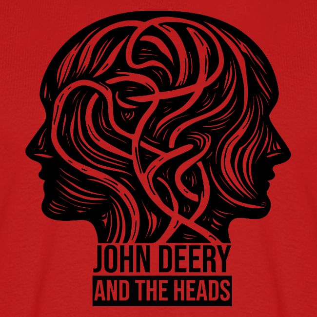 John Deery and The Heads - Knots Design [BLACK]
