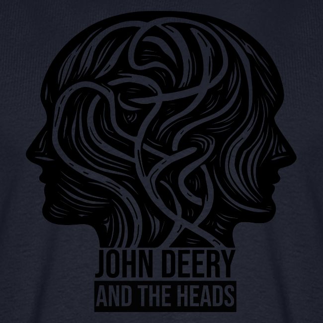 John Deery and The Heads - Knots Design [BLACK]