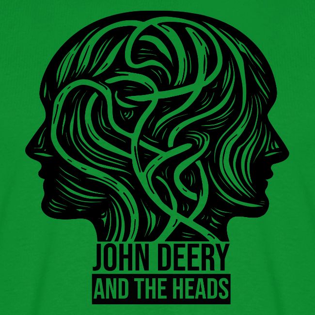 John Deery and The Heads - Knots Design [BLACK]