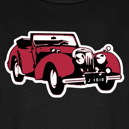 Triumph Roadster Oldtimer (mit HG) - Männer Premium Bio T-Shirt