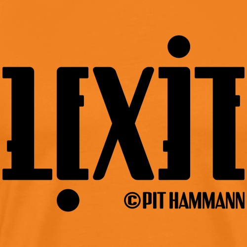 Ambigramm Lexie 01 Pit Hammann - Männer Premium T-Shirt