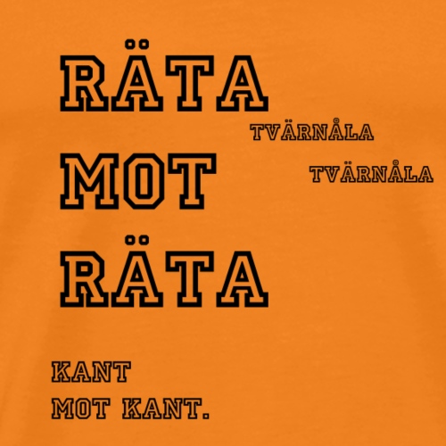RataMotRata - Premium-T-shirt herr