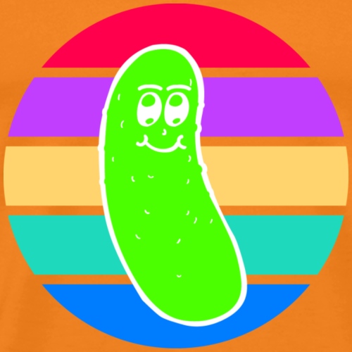 Vintage Colored Pickle #5 - Maglietta Premium da uomo