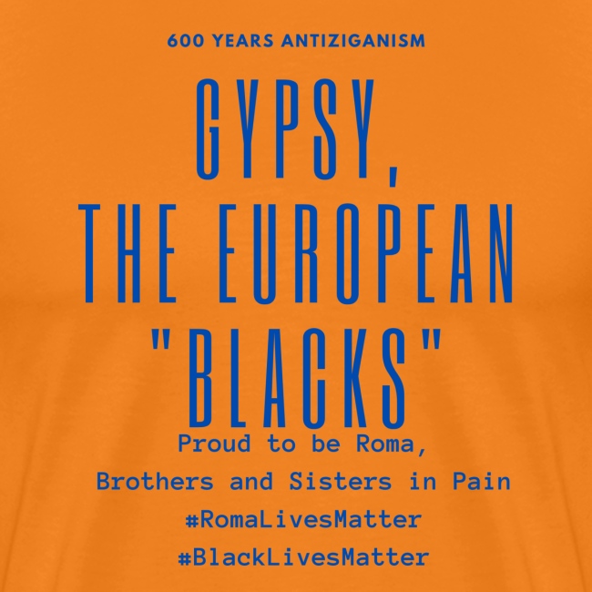 Gypsy, the European "Blacks" - Blue Letters