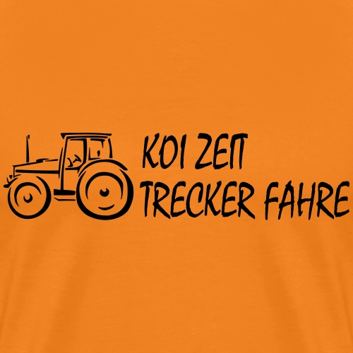 KoiZeit - Trecker - Männer Premium T-Shirt