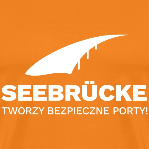 SB Logo orange PL - Männer Premium T-Shirt