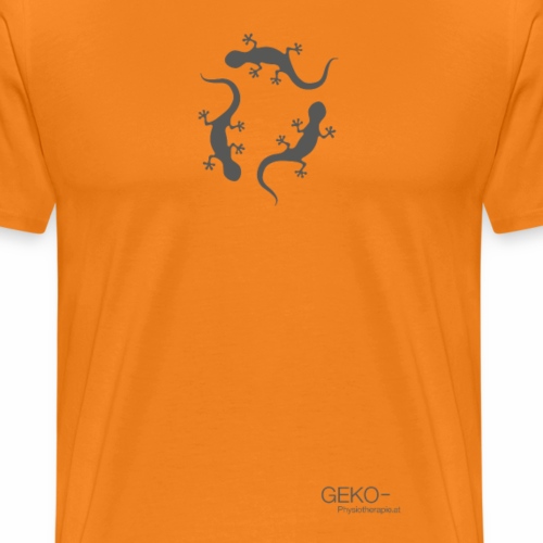 GEKO grau80 - Männer Premium T-Shirt