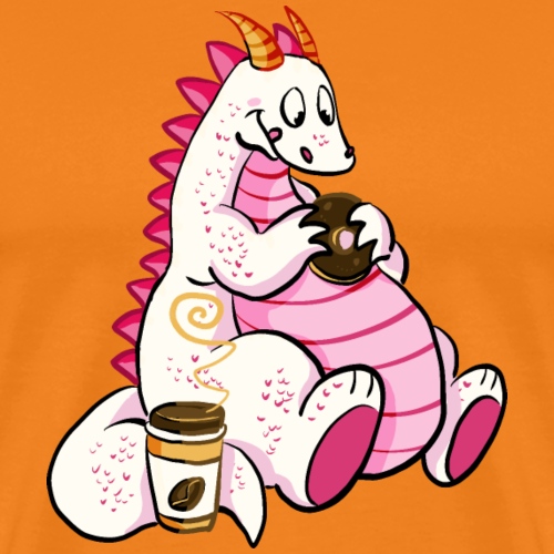 Coffee Dragon - Männer Premium T-Shirt