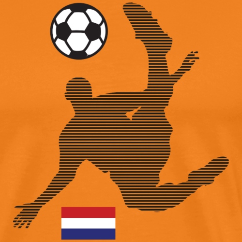 Oranje control the game - Mannen Premium T-shirt