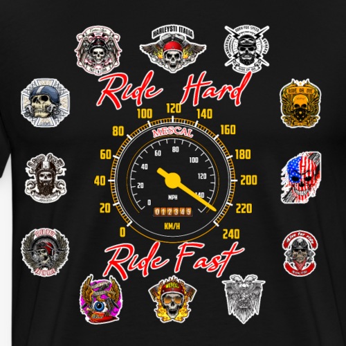 Ride Hard Ride Fast - Kollektion 3 - Männer Premium T-Shirt