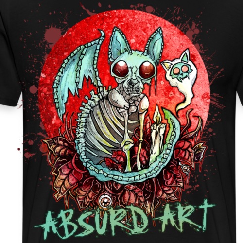 HellKitty, von Absurd ART - Männer Premium T-Shirt