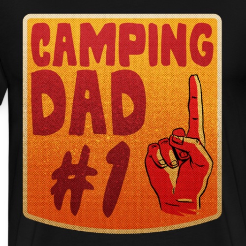 Camping Dad Nummer Eins! - Familie Ausflug Campen - Männer Premium T-Shirt