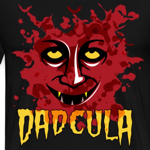 Graf Dadcula Vampir Halloween Fledermaus - Männer Premium T-Shirt