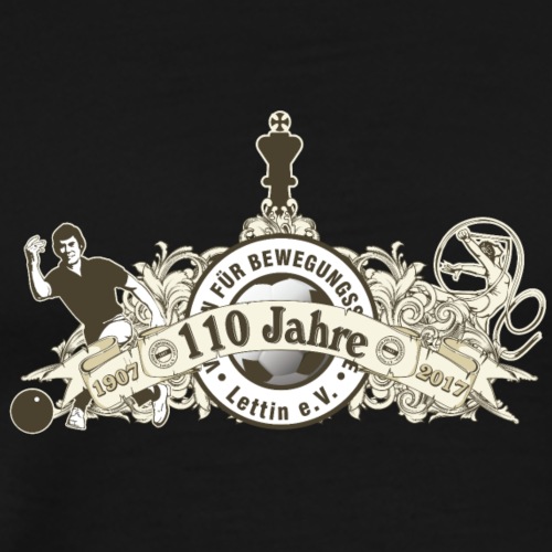 110 Jahre VfB 07 Lettin - Männer Premium T-Shirt
