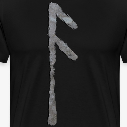 Ansuz #4 Stone By TheRawburt - Premium-T-shirt herr