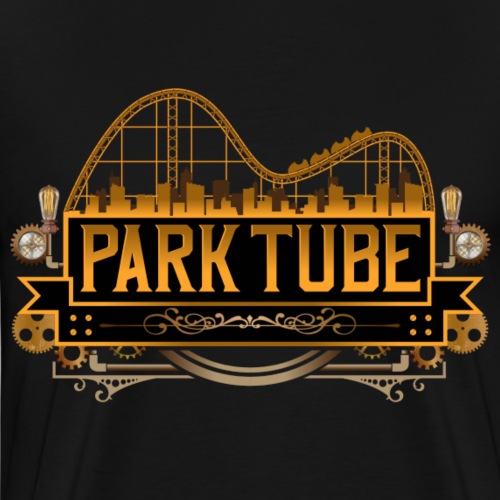 ParkTube Steampunk Logo - Männer Premium T-Shirt
