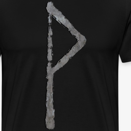 Wunjo #8 Stone By TheRawburt - Premium-T-shirt herr