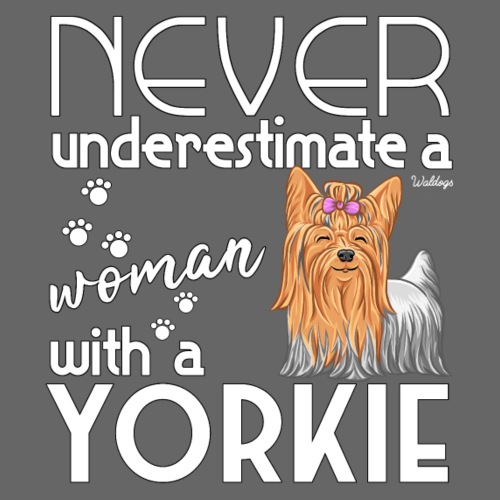 Yorkie Underestimate - Miesten premium t-paita