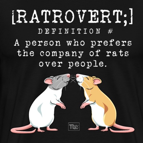 Ratrovert VI - Miesten premium t-paita