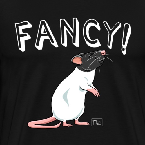 Fancy! Rat VI - Miesten premium t-paita