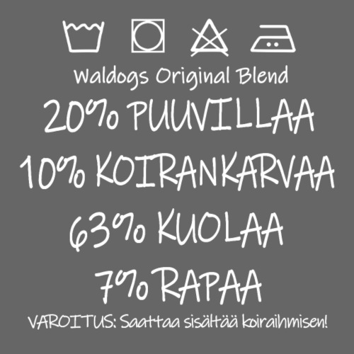 Waldogs O Blend Kuola - Miesten premium t-paita
