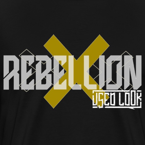 UsedLookRebellion - Koszulka męska Premium