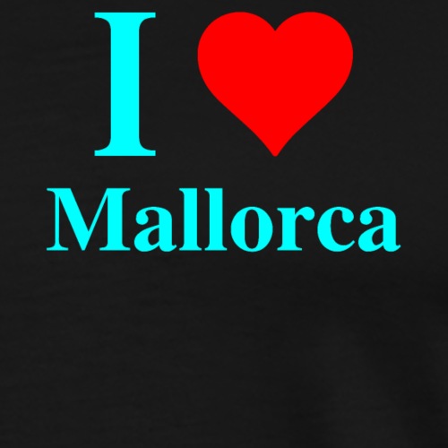 I love Mallorca - aktuelles Design von wirMallorca - Männer Premium T-Shirt