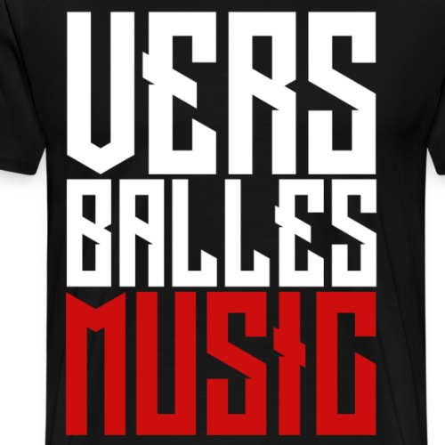 T-Shirt VERS BALLES MUSIC #2 - Femme (noir) - T-shirt Premium Homme