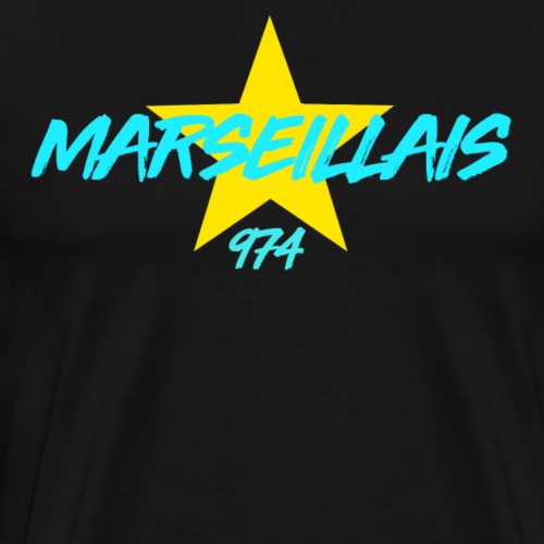 Collection étoile Marseillais du 974 - T-shirt Premium Homme