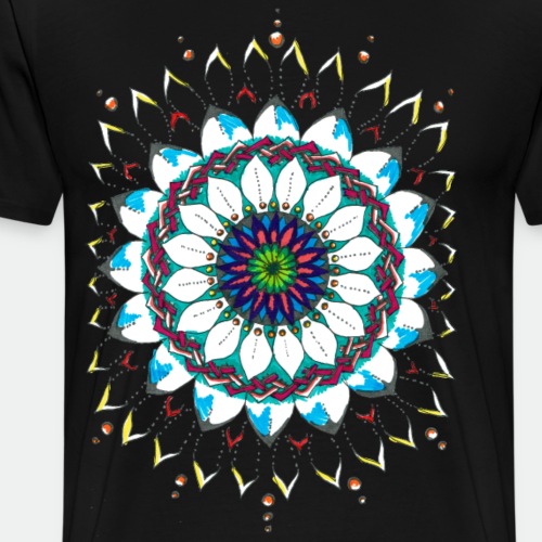 Flower Mandala 2016 - Men's Premium T-Shirt