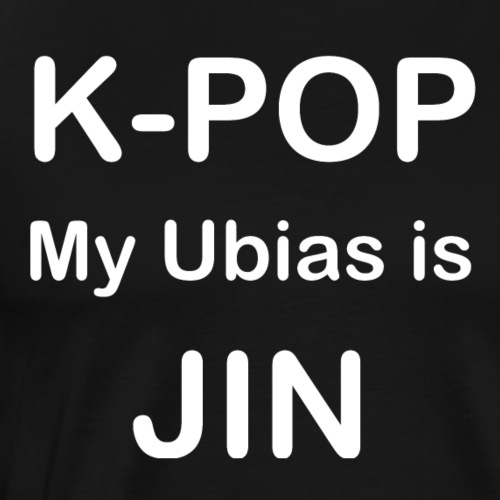 k pop myubias is JIN white - T-shirt Premium Homme
