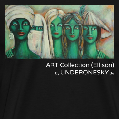 UNDER ONE SKY – Art Collection (Ellison) - Männer Premium T-Shirt