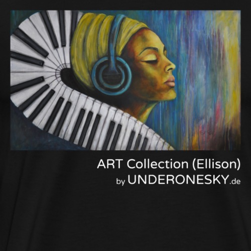 UNDER ONE SKY ART Collection (Ellison) Partitur - Männer Premium T-Shirt