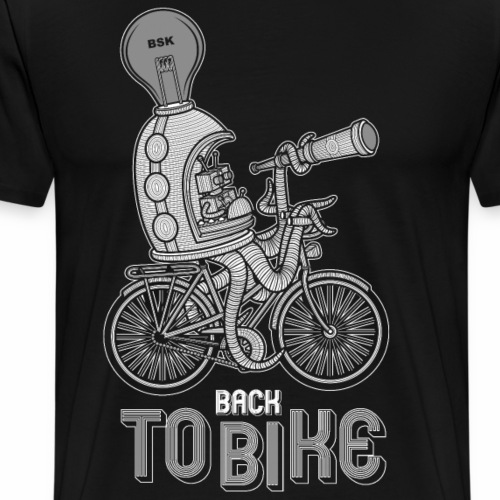 back to bike - T-shirt Premium Homme