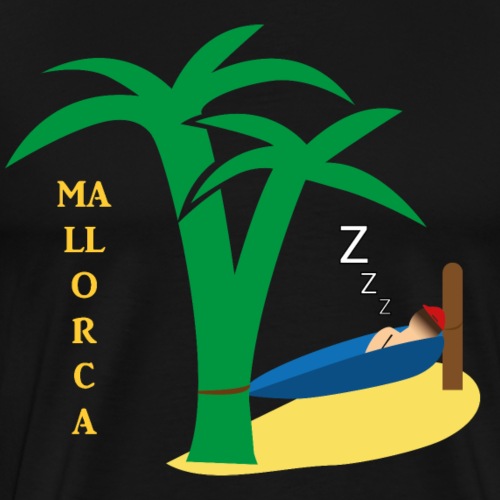 Mallorca - Urlaub unter Palmen - Männer Premium T-Shirt