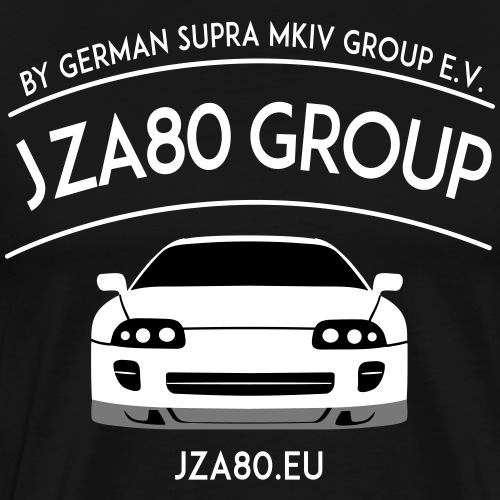 JZA80 Group - Frameless Logo - Männer Premium T-Shirt