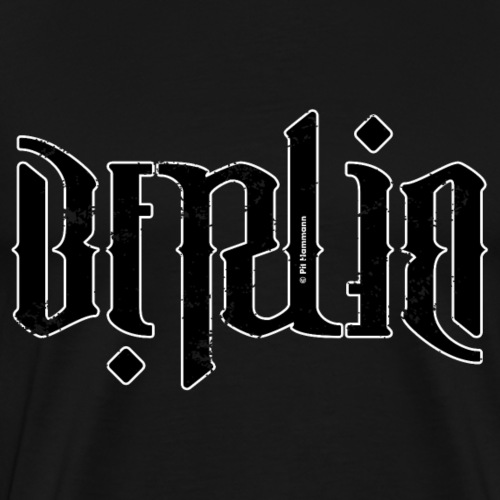 Ambigramm Berlin - Männer Premium T-Shirt